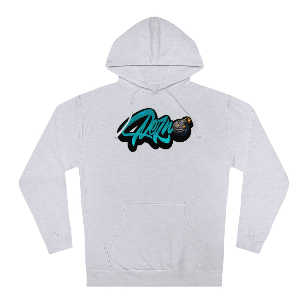 Official Rezno Blue Logo Hoodie (Front/Back)