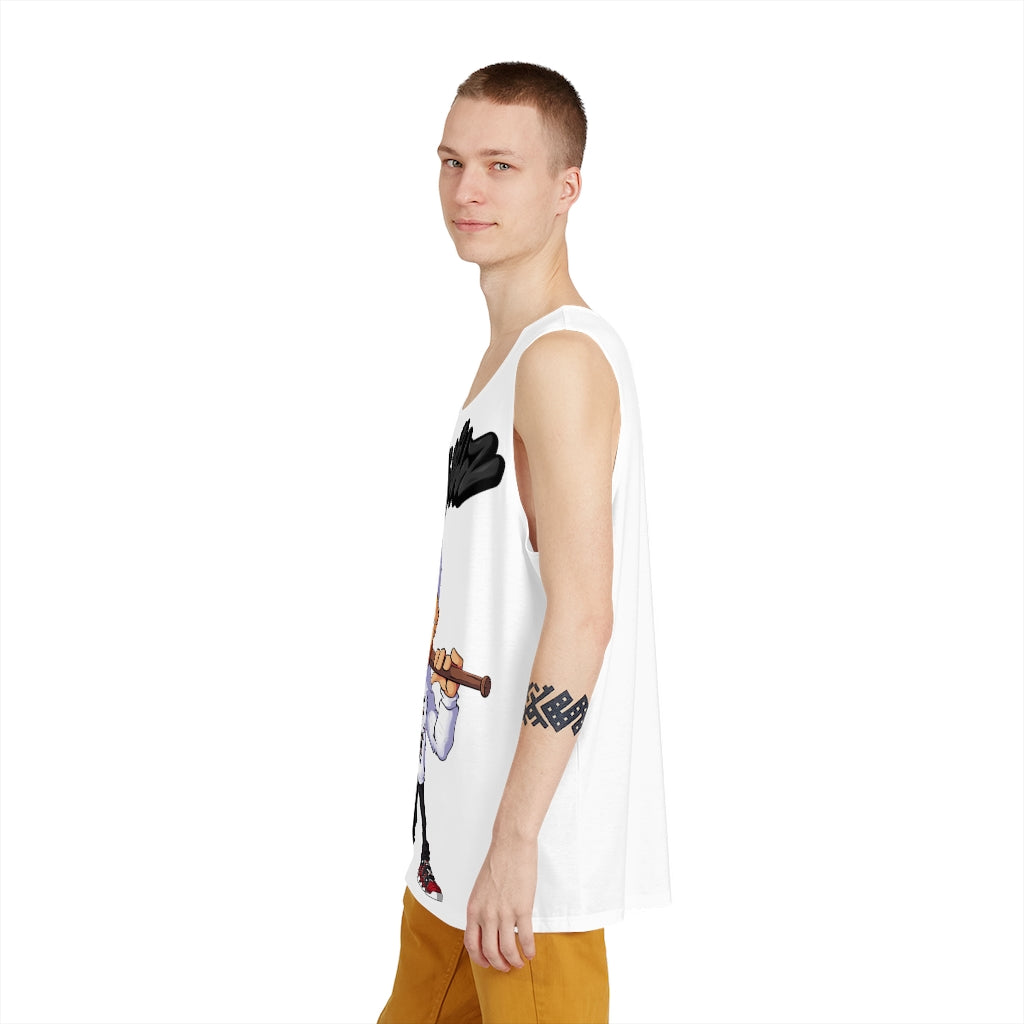 Nine Millz Middle Finger tank top (Smokey font)