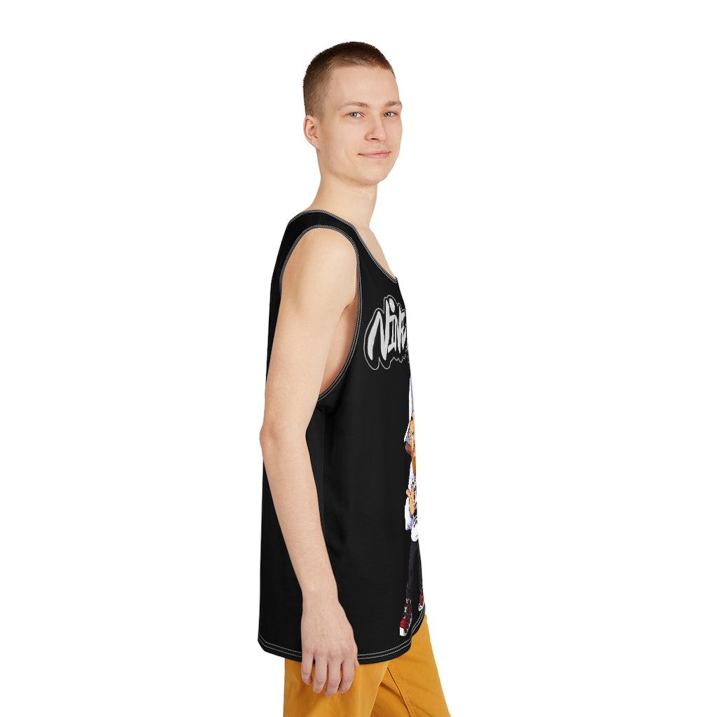 Nine Millz Middle Finger tank top (Grey font)