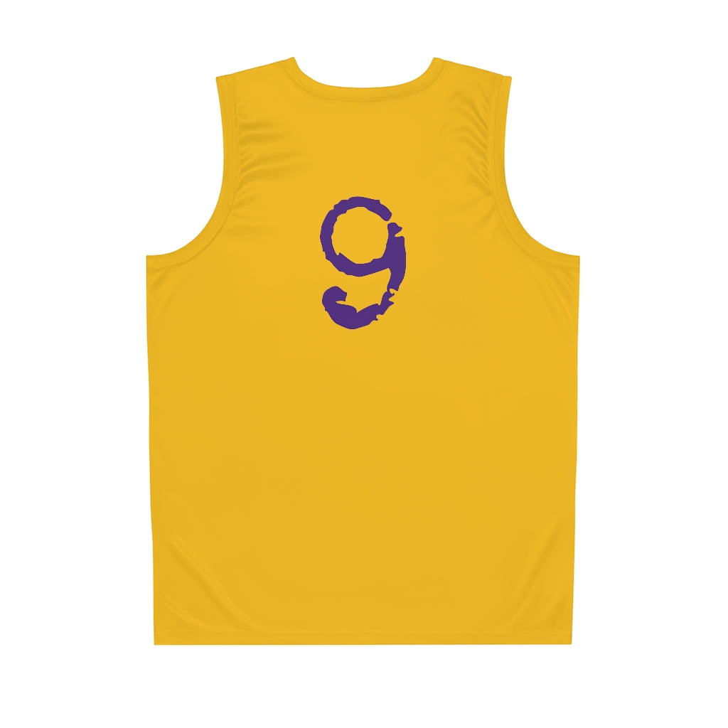 Nine Millz MF Basketball Jersey (purple Font)