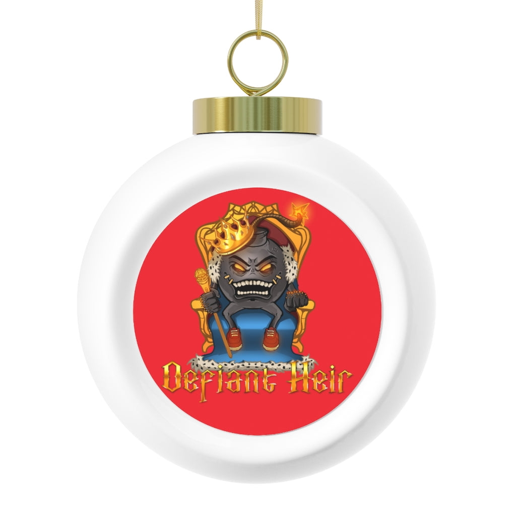 Defiant Heir SnowBall Ornament