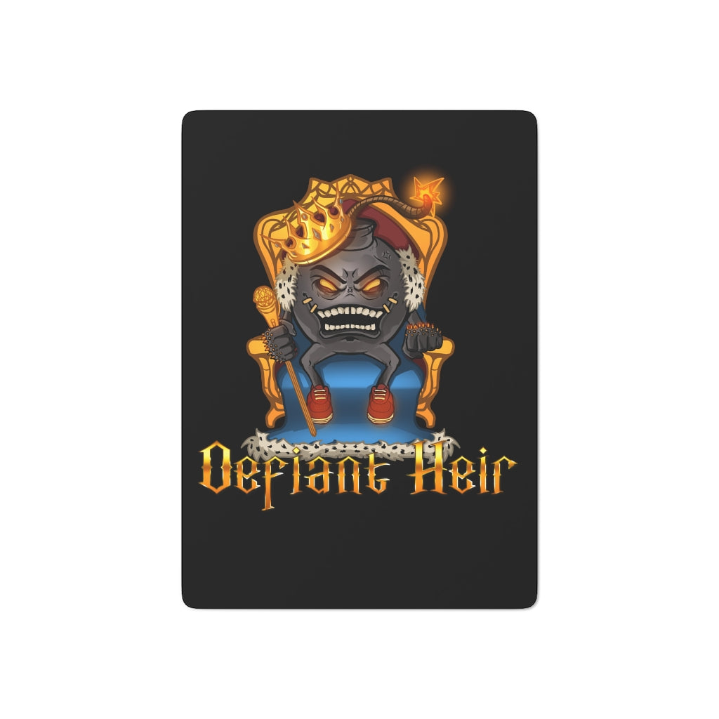 Defiant Heir Poker Card Deck (Official LOGO)