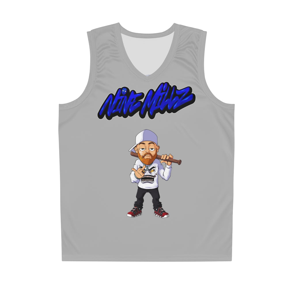 Nine Millz MF Basketball Jersey (BLue Font)