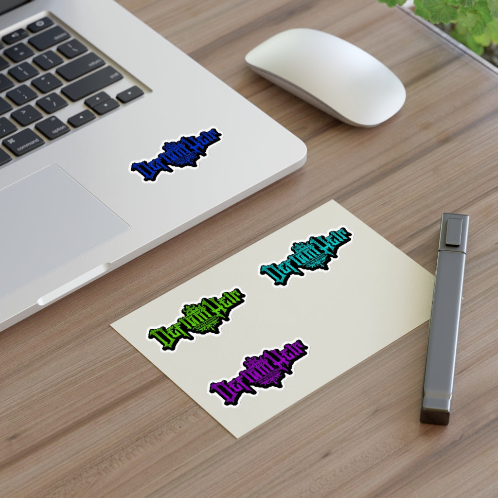 Defiant Heir Lettering Sticker Sheet (4 pack Stickers)