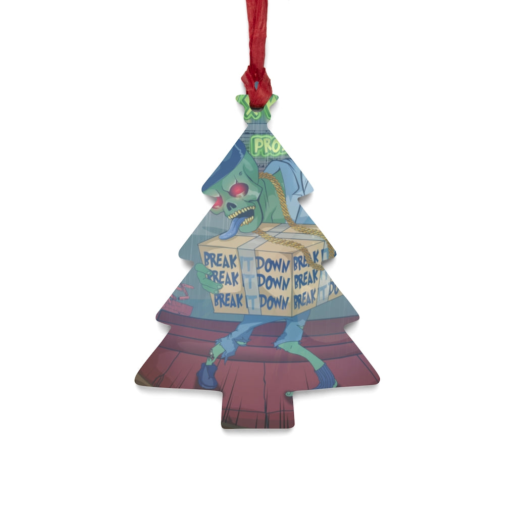 Defiant Heir Wooden Christmas Ornaments