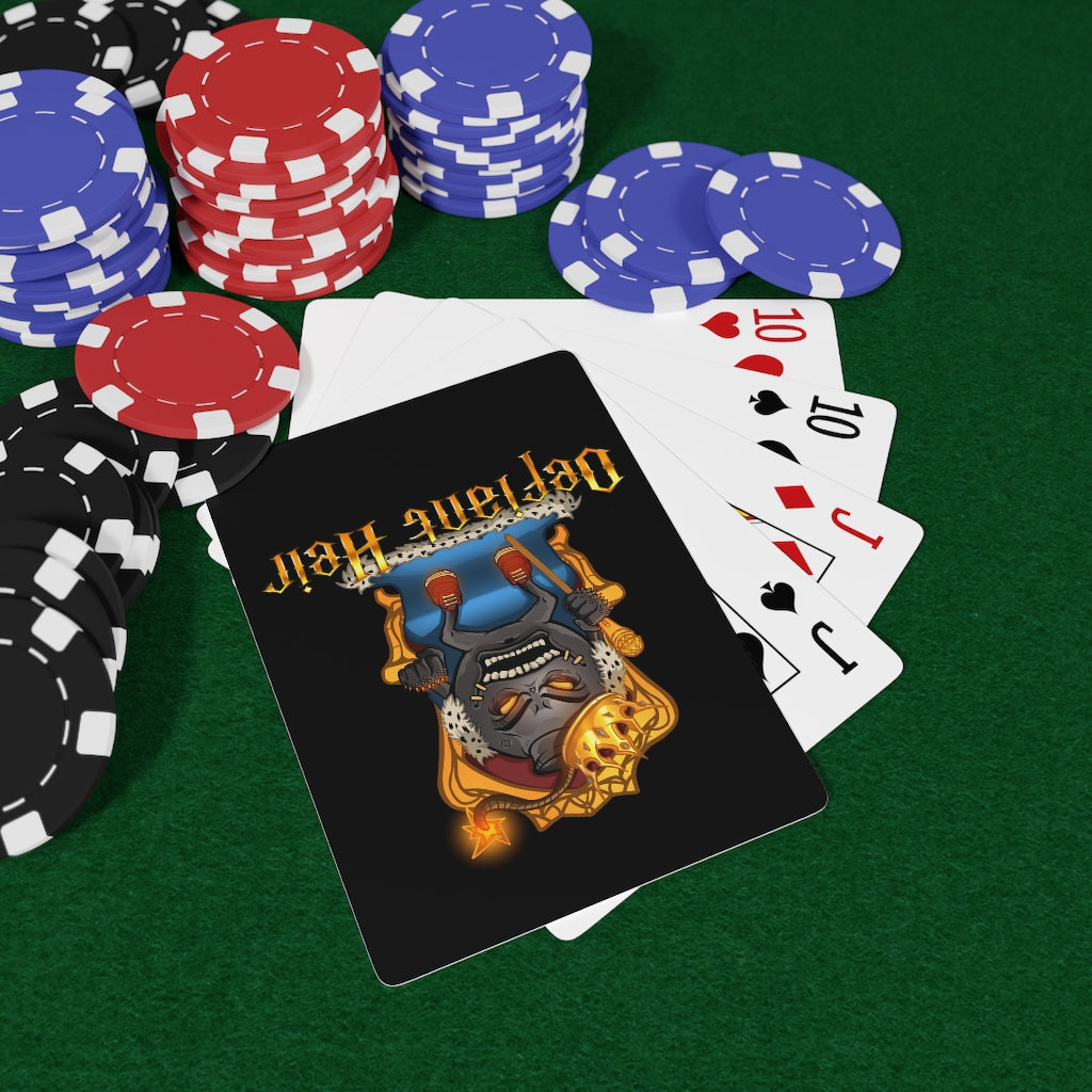 Defiant Heir Poker Card Deck (Official LOGO)