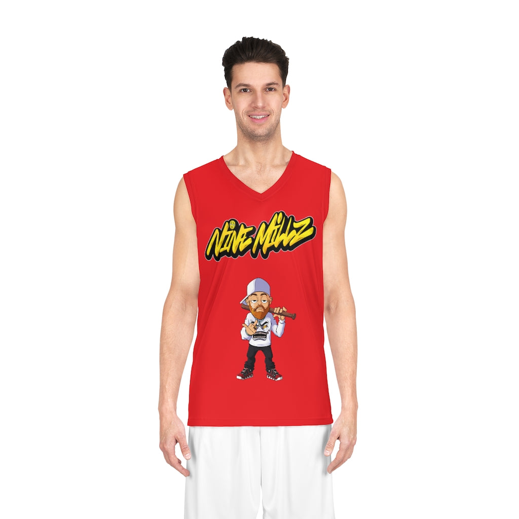 Nine Millz MF Basketball Jersey (Yellow Font)