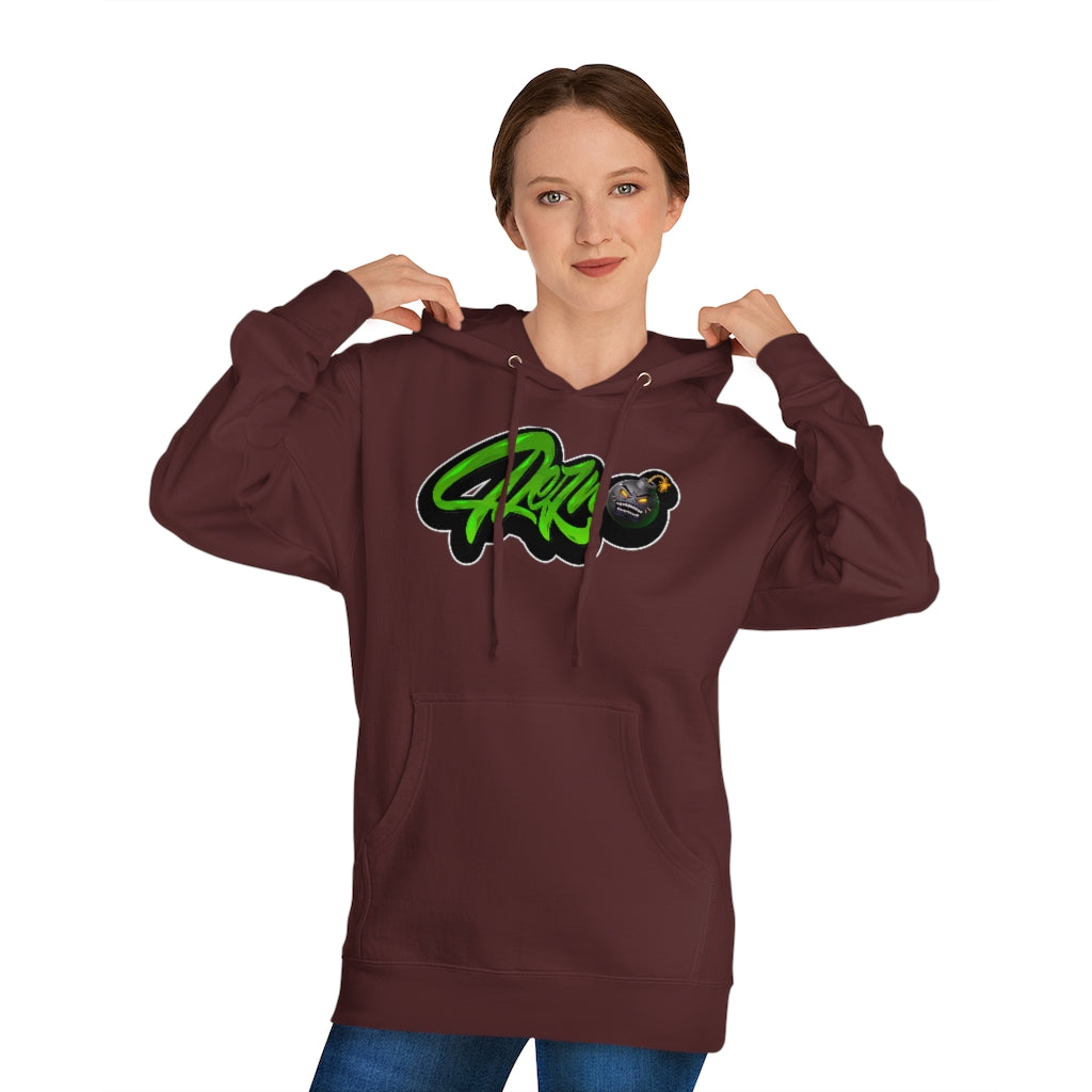 Official Rezn Green Logo Hoodie (Front/Back)