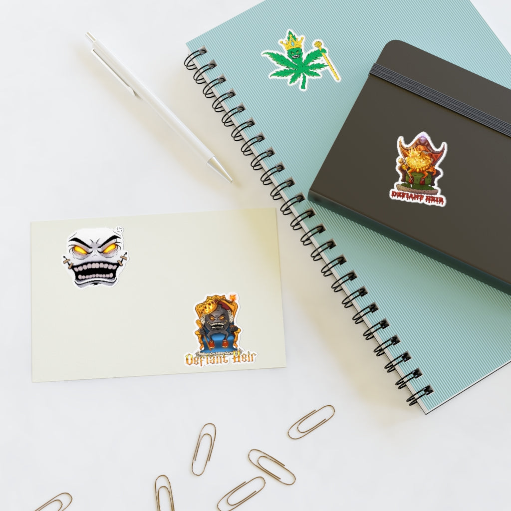 Defiant Heir Sticker Sheet (4 stickers) Mascots Edition