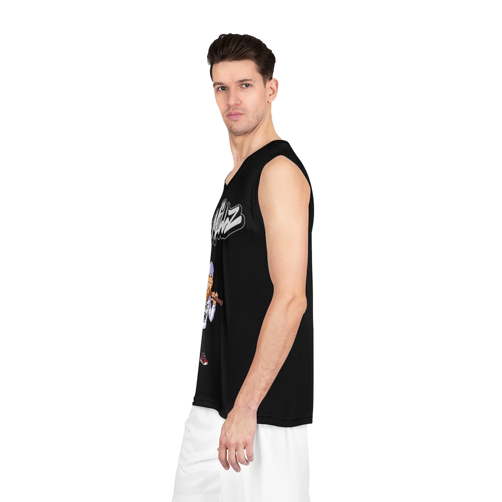 Nine Millz MF Basketball Jersey (grey Font)