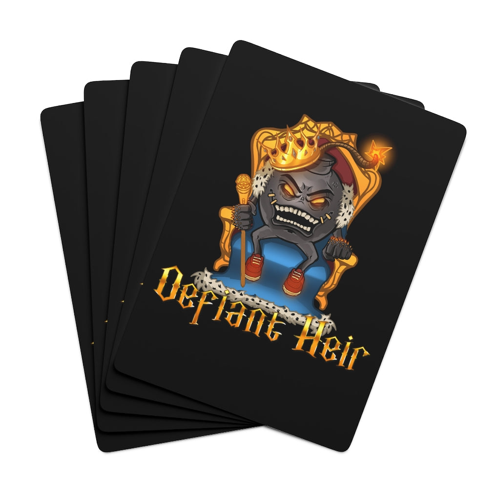 Defiant Heir Poker Card Deck (Official LOGO)
