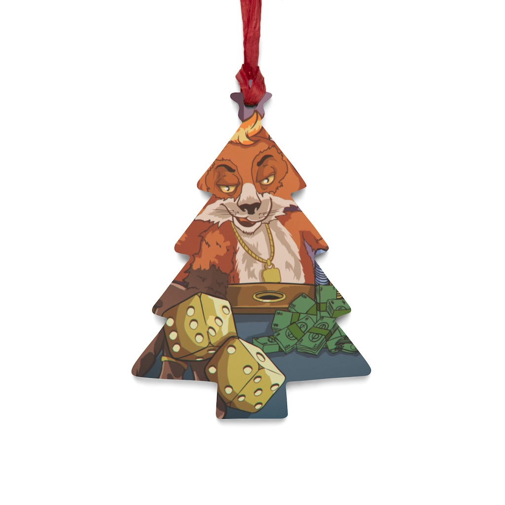 Defiant Heir Wooden Christmas Ornaments