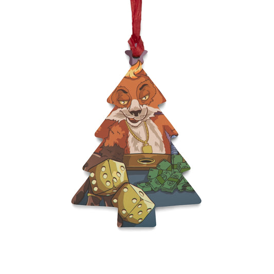 Defiant Heir Wooden Christmas Ornaments