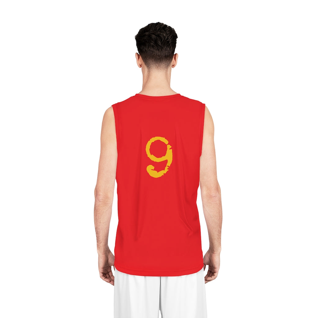 Nine Millz MF Basketball Jersey (Yellow Font)