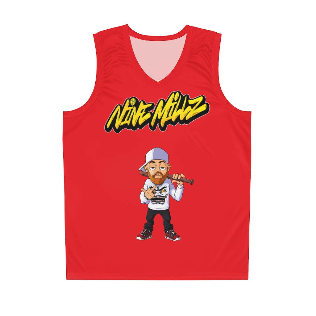 Nine Millz MF Basketball Jersey (Yellow Font)