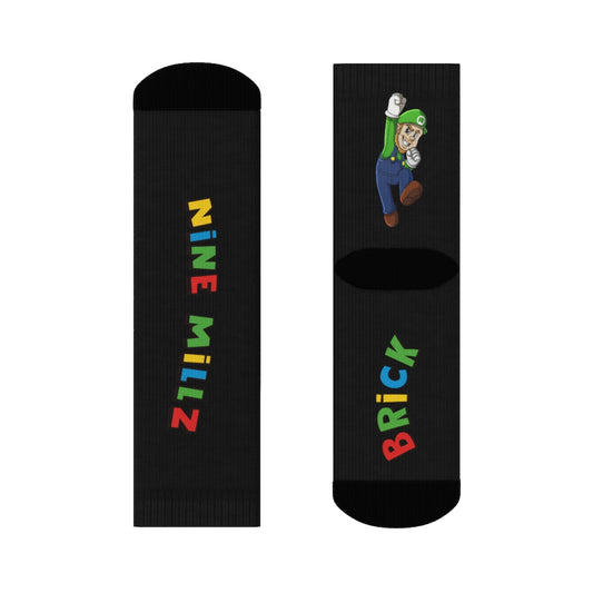 Official Defiant Bro's "BRICK" Crew Socks