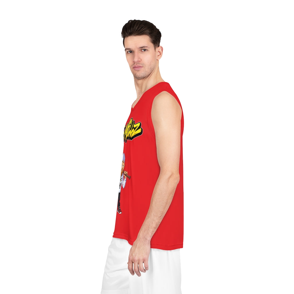 Nine Millz MF Basketball Jersey (Yellow Font)