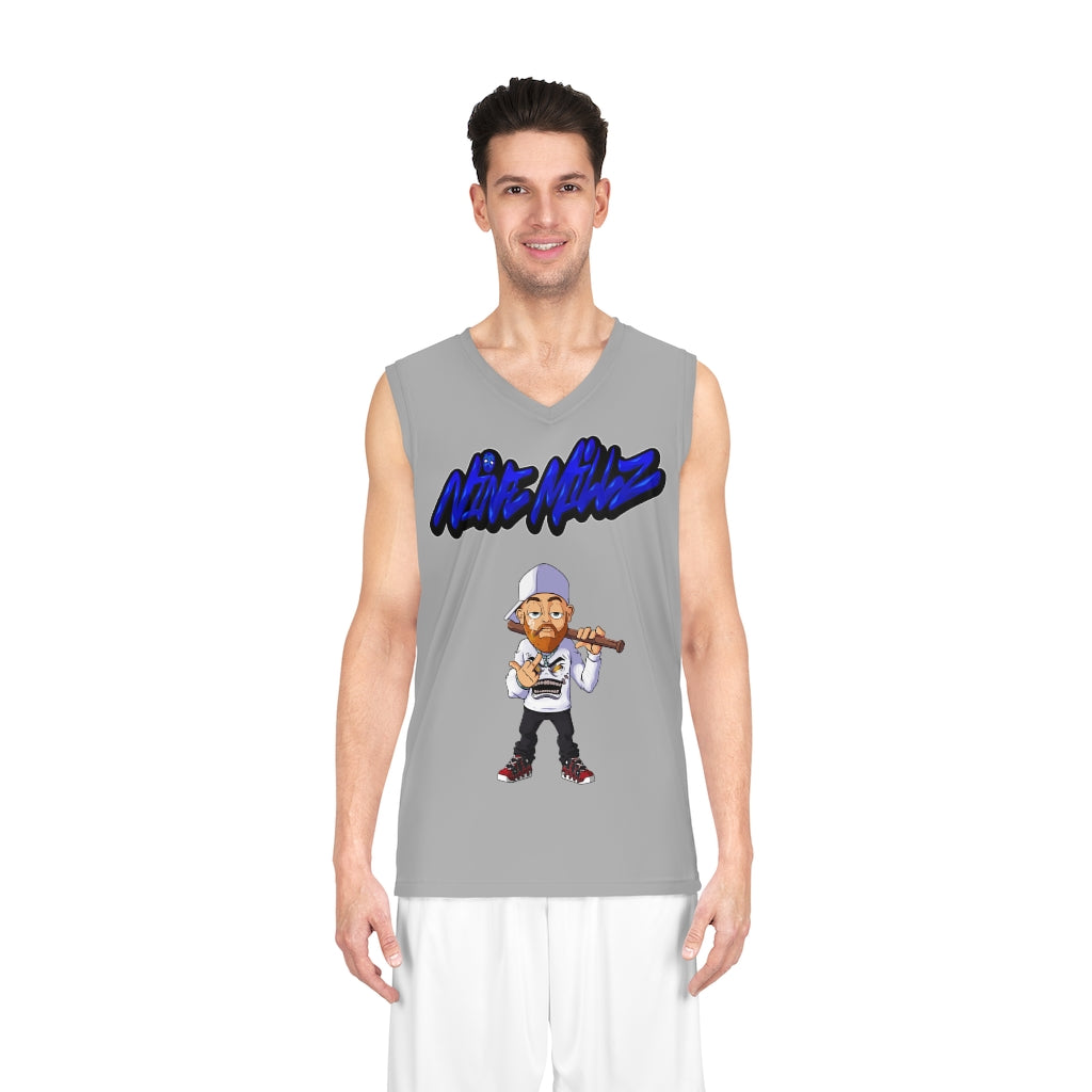 Nine Millz MF Basketball Jersey (BLue Font)