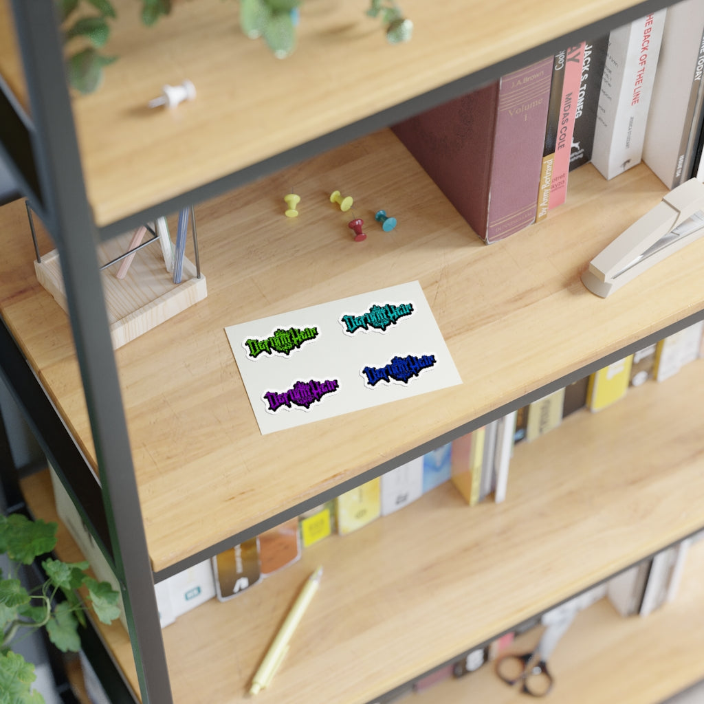 Defiant Heir Lettering Sticker Sheet (4 pack Stickers)
