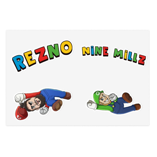 Defiant Bro's Sticker Sheet (4 stickers)