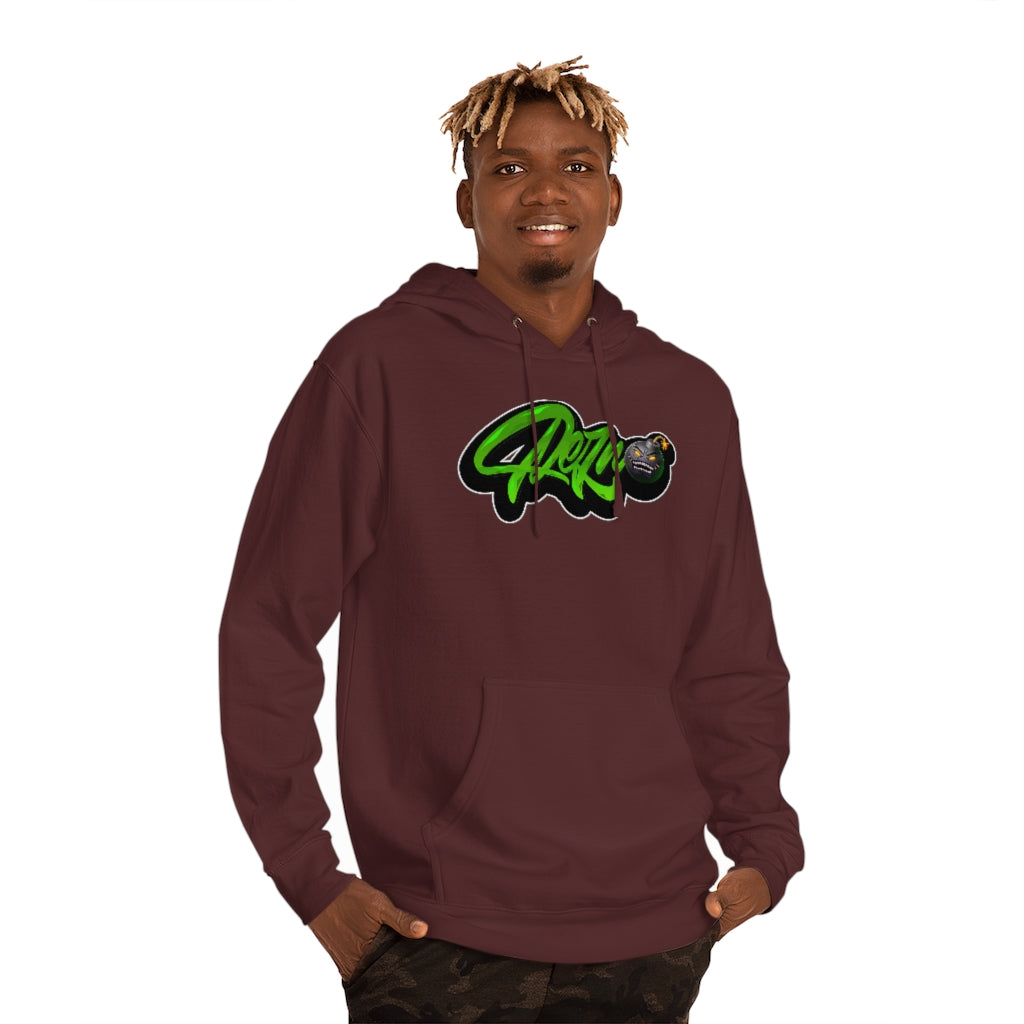 Official Rezn Green Logo Hoodie (Front/Back)