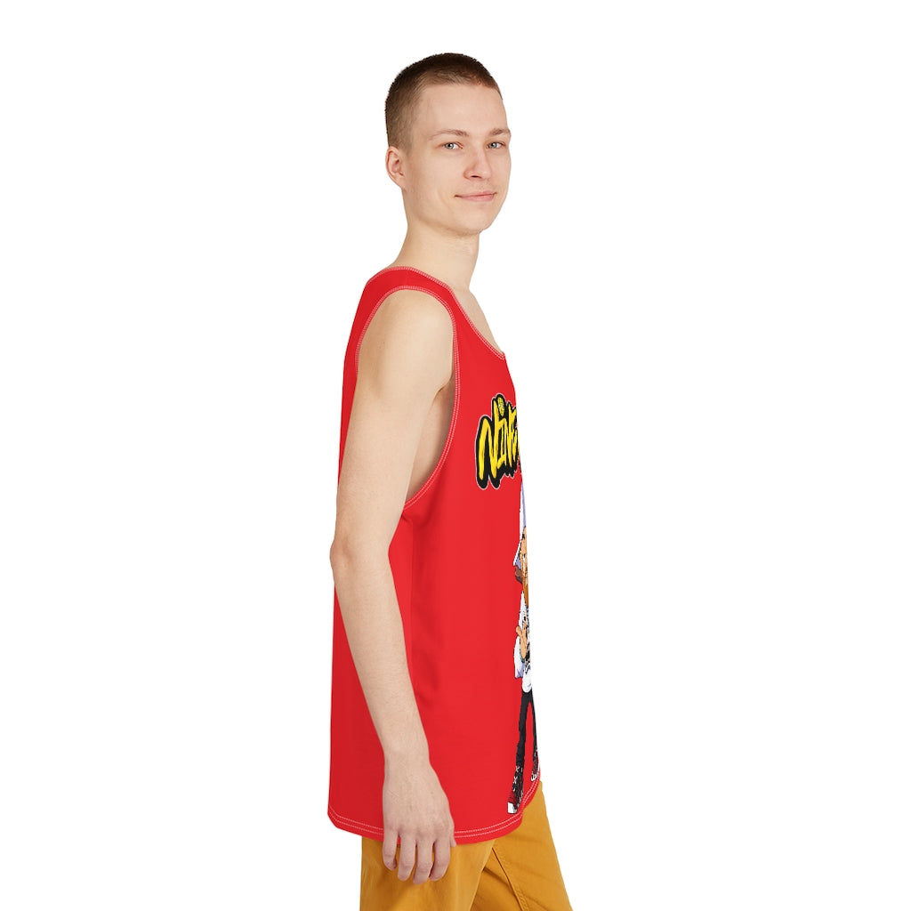 Nine Millz Middle Finger tank top (Yellow font)