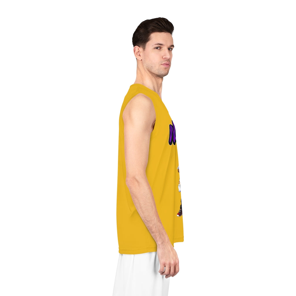 Nine Millz MF Basketball Jersey (purple Font)