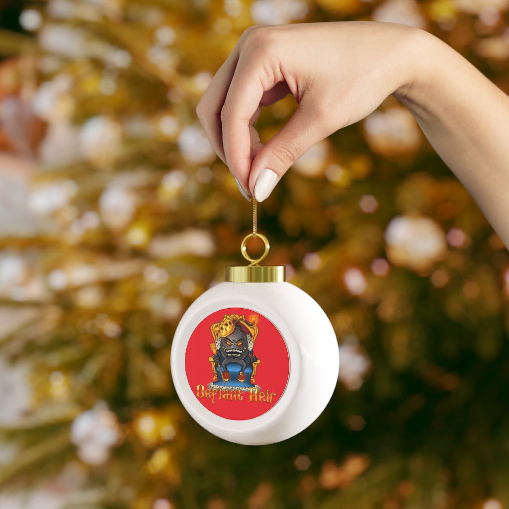 Defiant Heir SnowBall Ornament