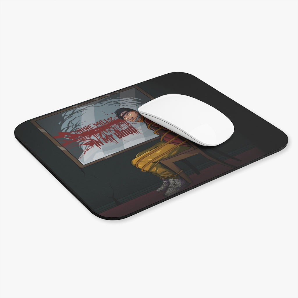 Defiant Heir Mouse Pad (In My Blood Cover)