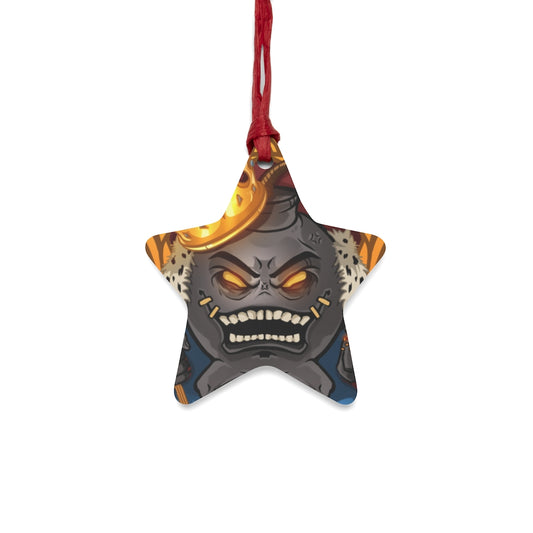 Defiant Heir Wooden Christmas Ornaments