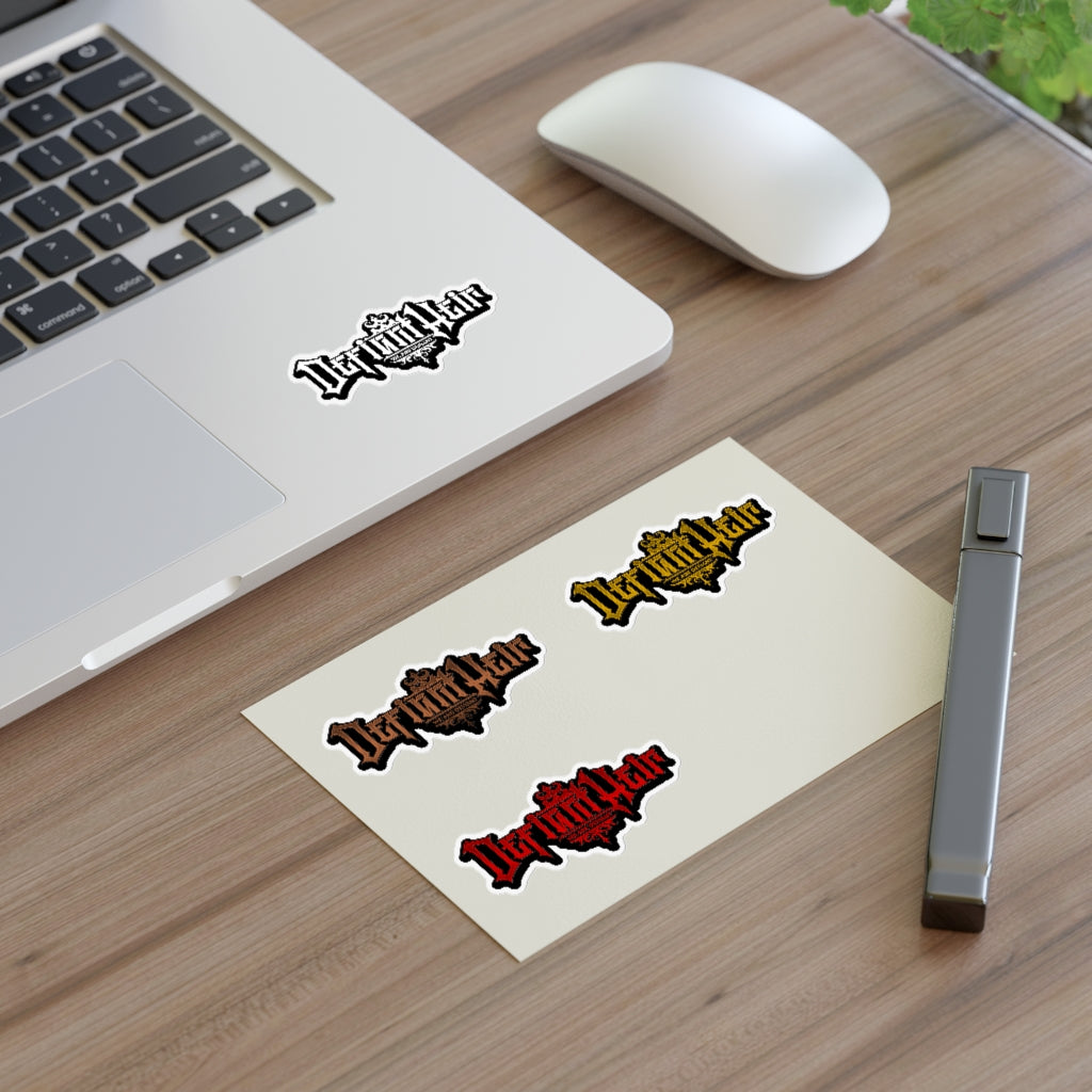 Defiant Heir Lettering Sticker Sheet (4 sticker pack)