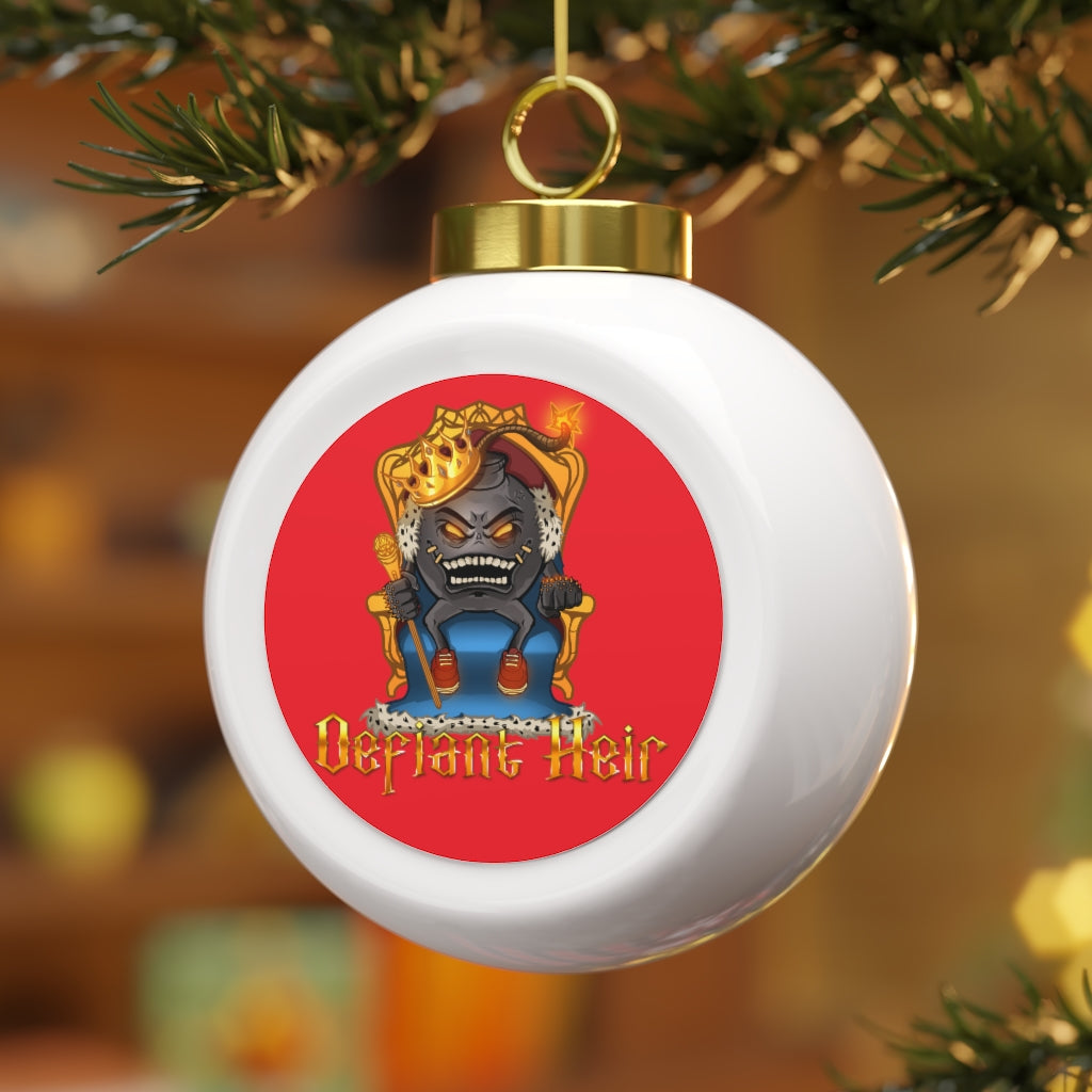 Defiant Heir SnowBall Ornament