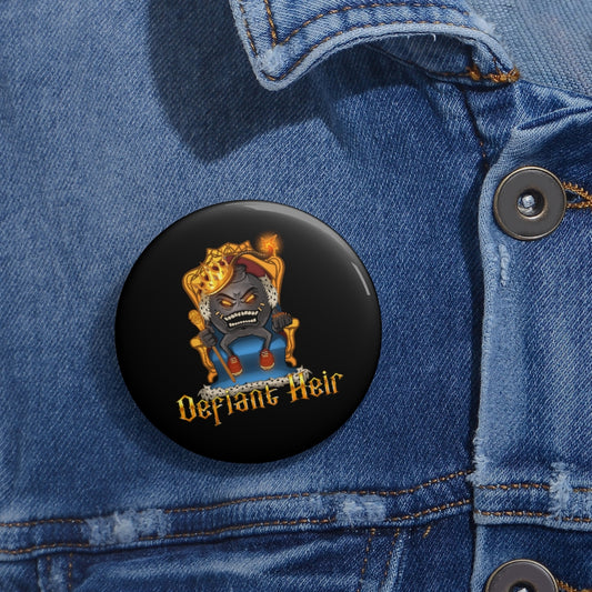 Defaint Heir Offical Logo PIn