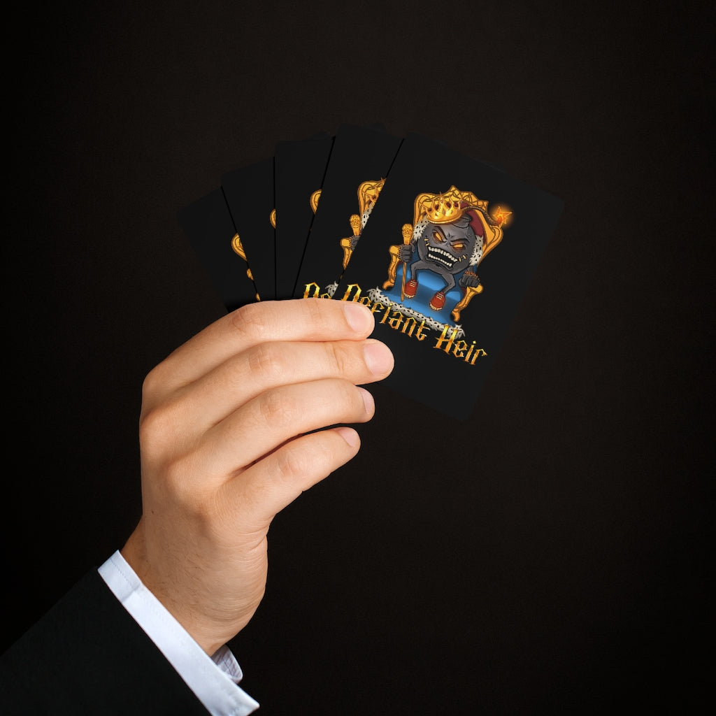 Defiant Heir Poker Card Deck (Official LOGO)