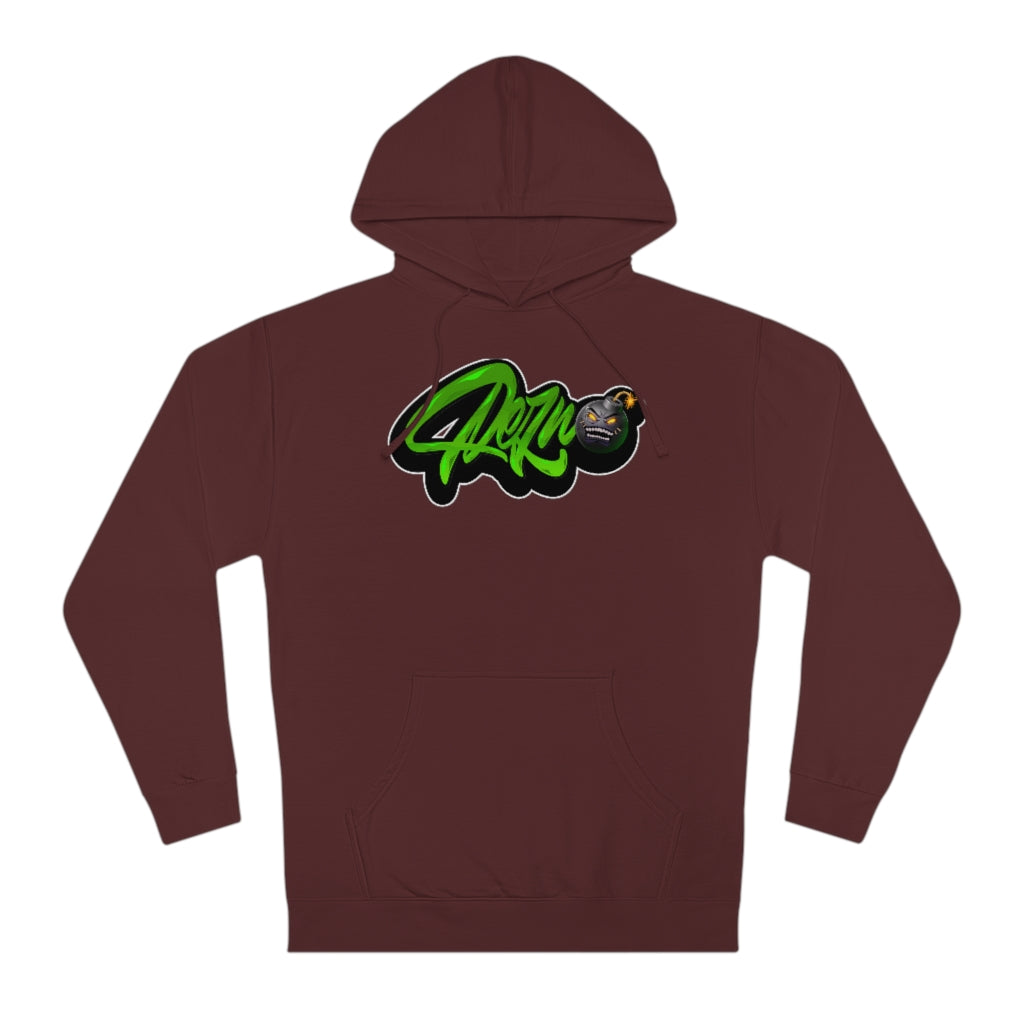 Official Rezn Green Logo Hoodie (Front/Back)