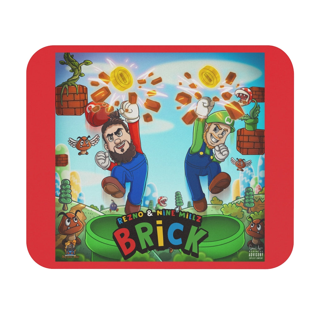 Defiant Heir Mouse Pad (Brick Cover )