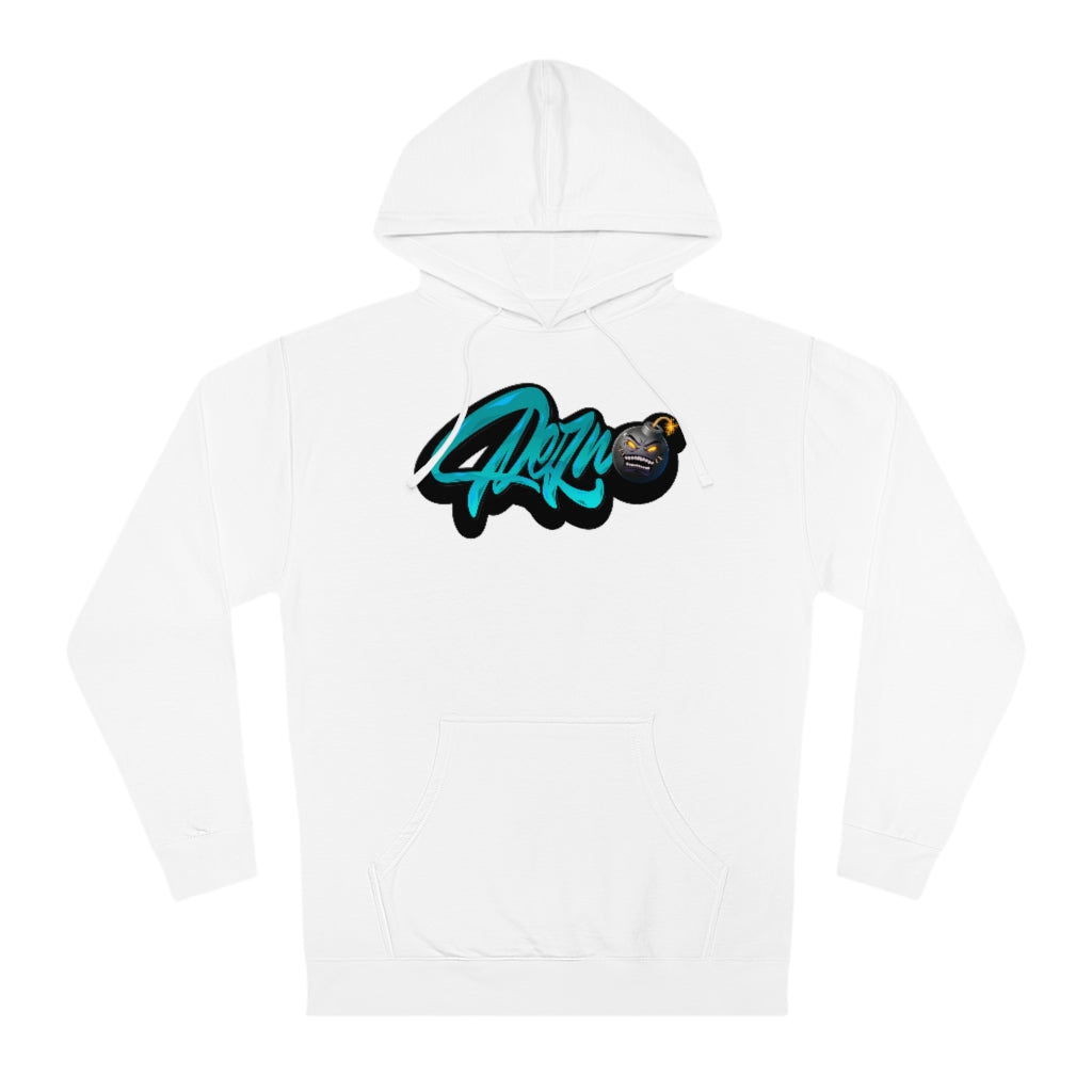 Official Rezno Blue Logo Hoodie (Front/Back)