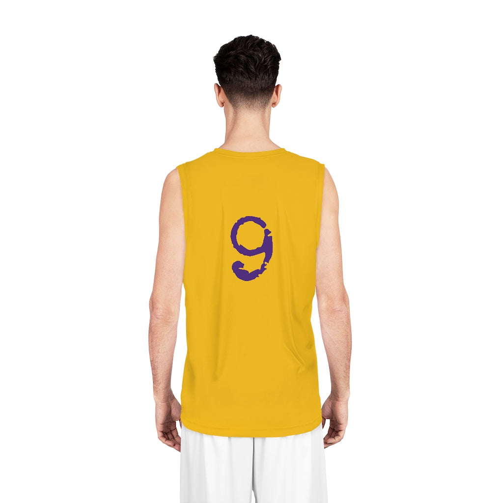Nine Millz MF Basketball Jersey (purple Font)