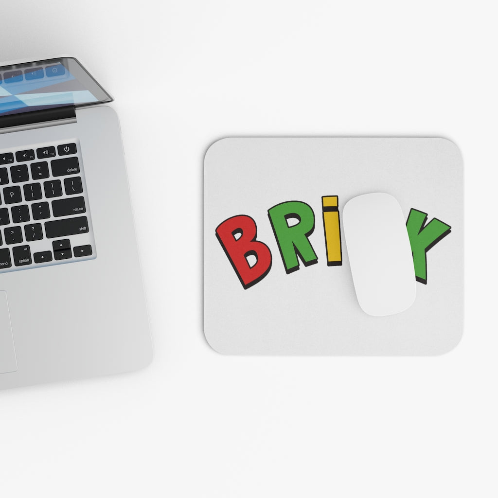 Defiant Heir Mouse Pad (Brick LOGO )