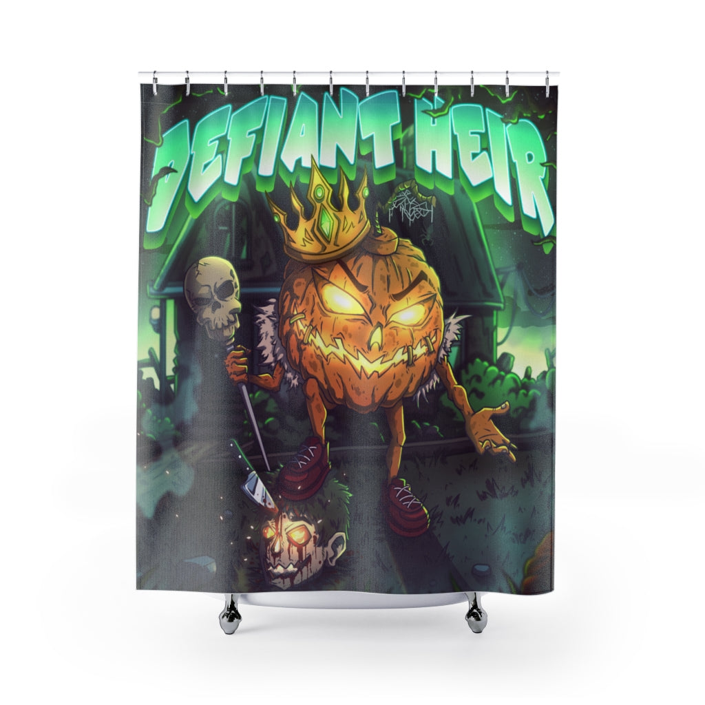 Defiant Heir "Killed That" Shower Curtain