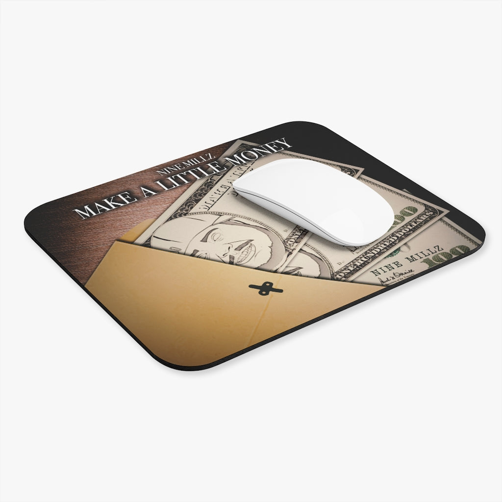 Defiant Heir Mouse Pad (Make A little Money Cover)