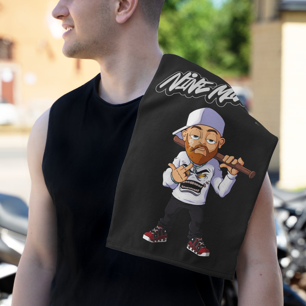 Nine Millz Middle Finger FatMac Towel
