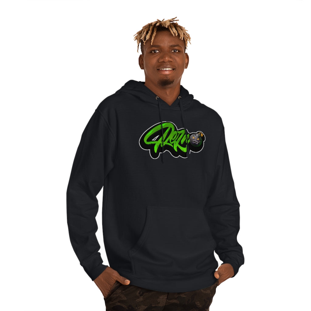 Official Rezn Green Logo Hoodie (Front/Back)