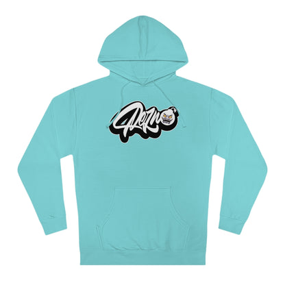 Official Rezno White Logo Hoodie (Front/Back)