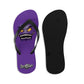 Defiant Heir Flip Flops Purple