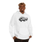 Official Rezno White Logo Hoodie (Front/Back)