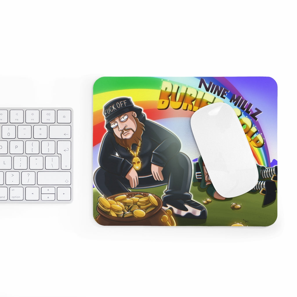 Nine Millz Buried Gold Mouse Pad