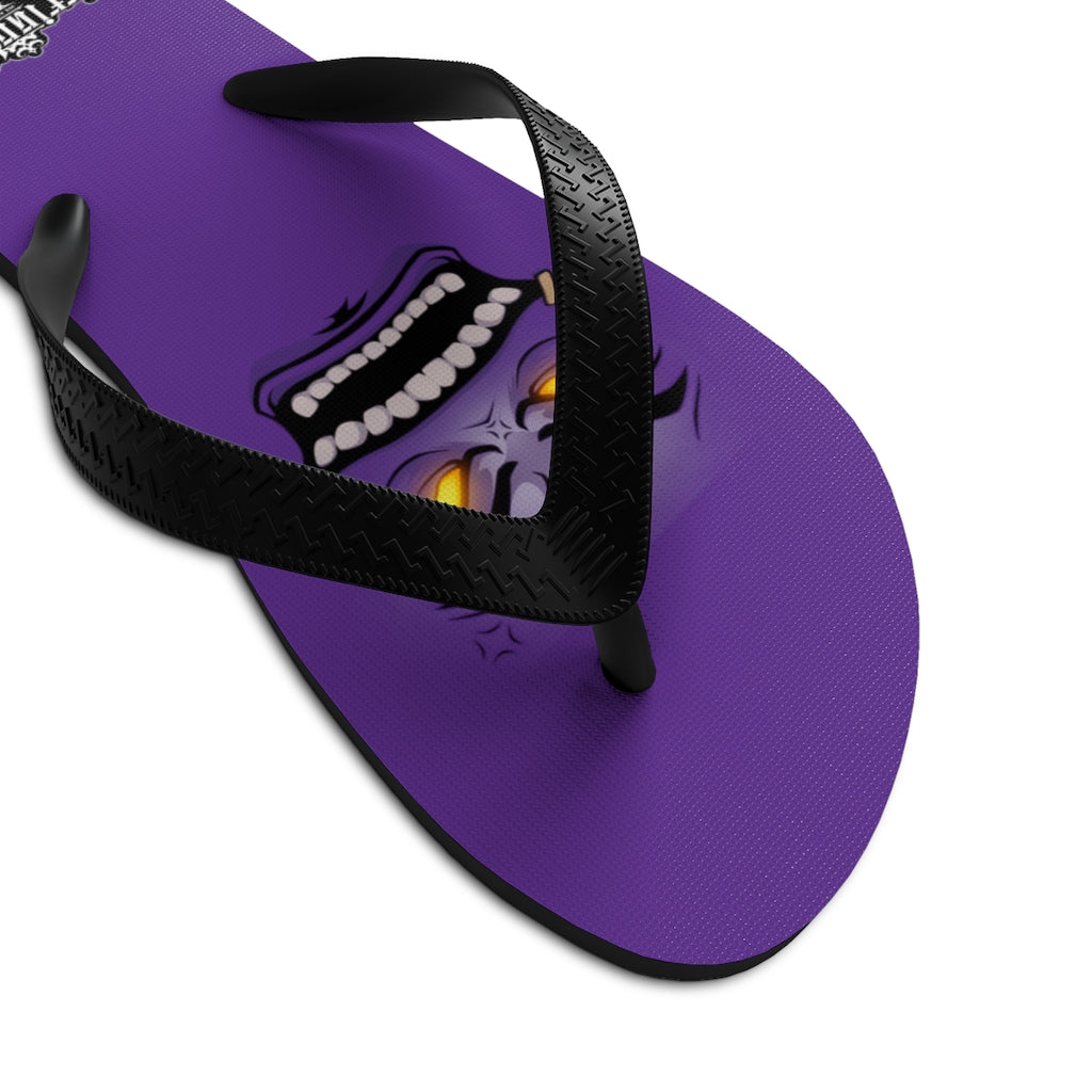 Defiant Heir Flip Flops Purple