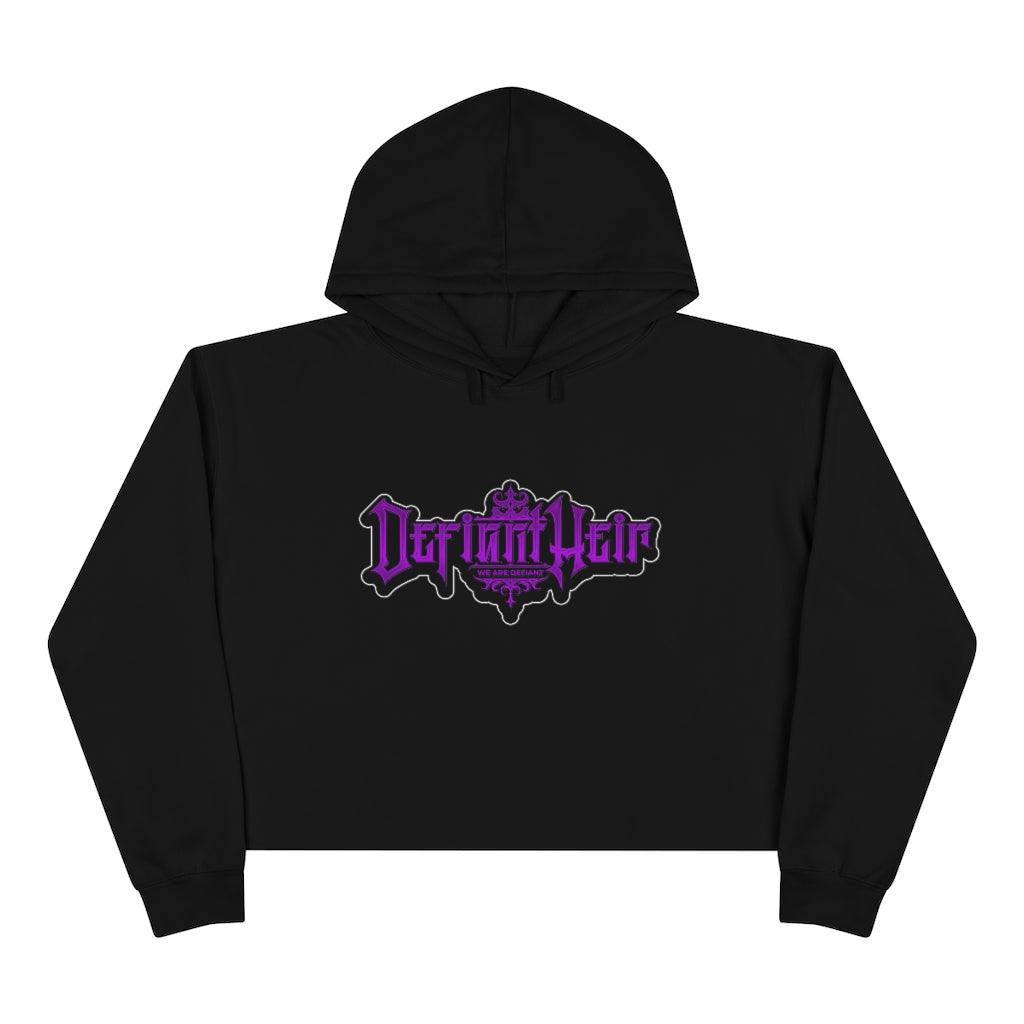 Official Defiant Heir "We Are Defiant" Women's Crop Hoodie