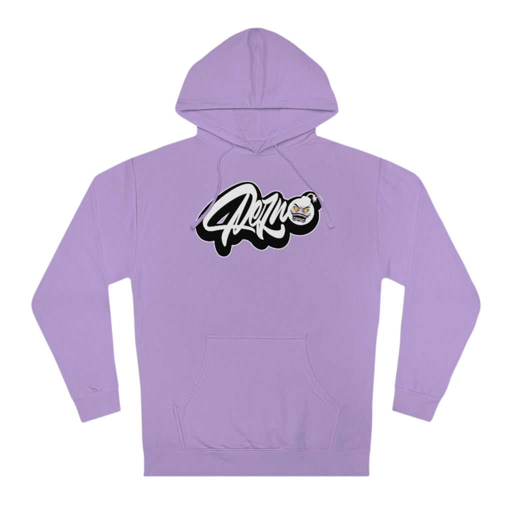 Official Rezno White Logo Hoodie (Front/Back)